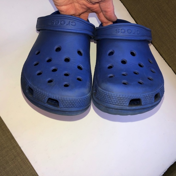 crocs blue womens